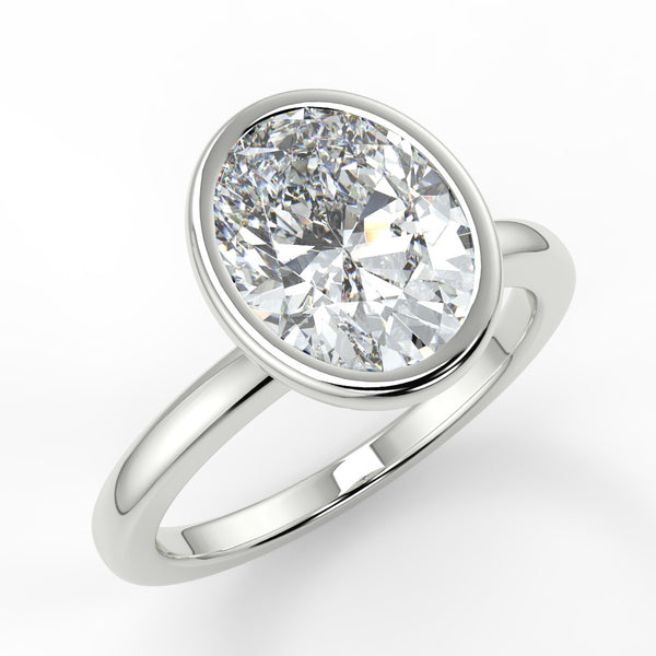 Grace Moissanite Engagement Ring