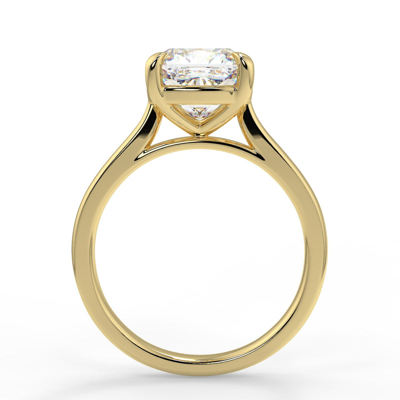 Iris Moissanite Engagement Ring