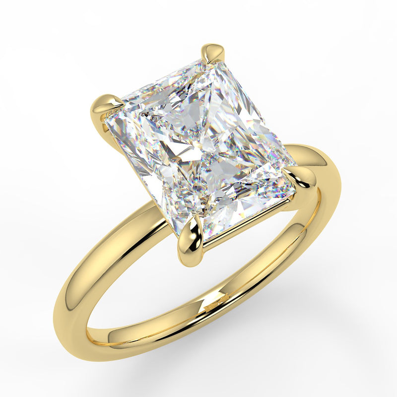 Jasmine Moissanite Engagement Ring