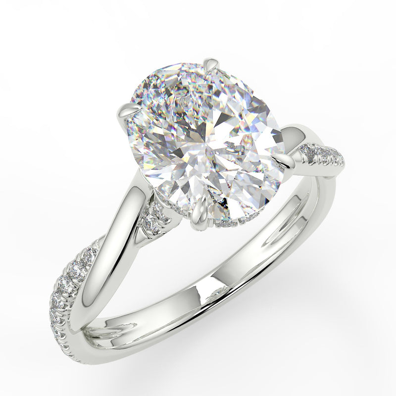 Joy Moissanite Engagement Ring