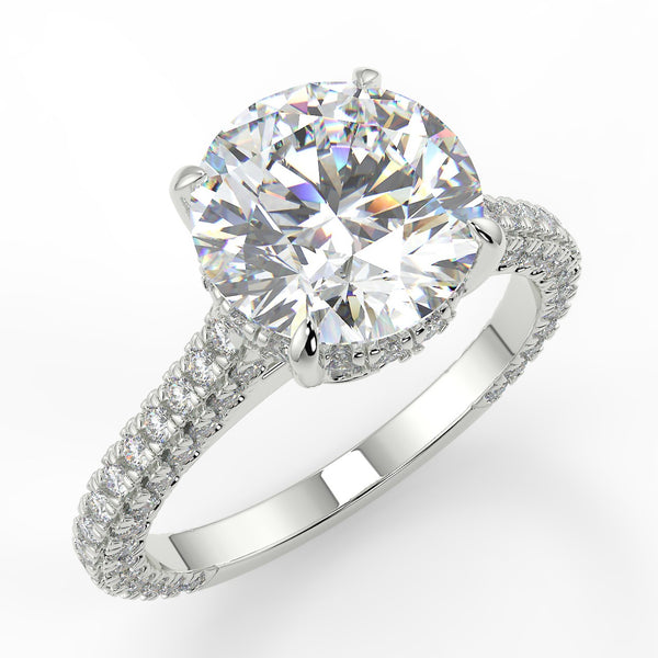 Juliette Moissanite Engagement Ring