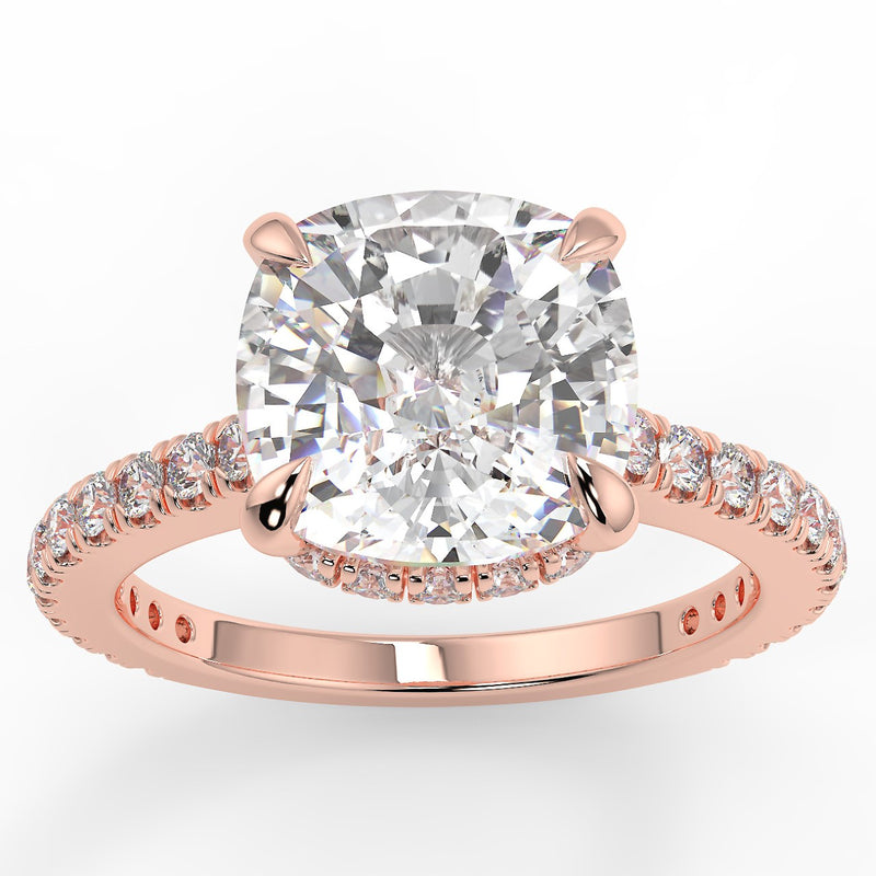 Larisa Moissanite Engagement Ring