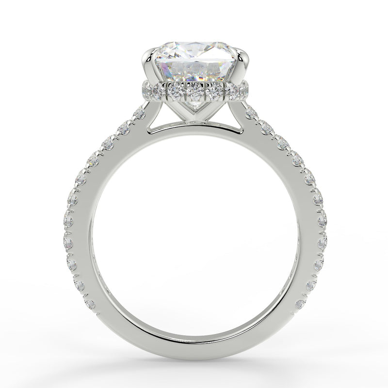 Larisa Moissanite Engagement Ring