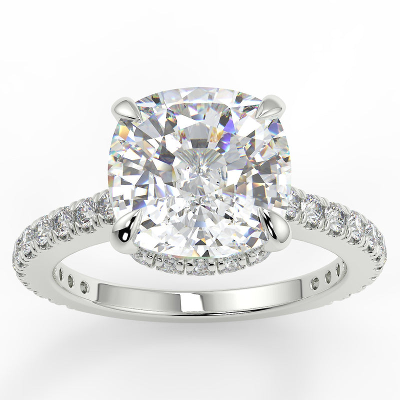 Larisa Moissanite Engagement Ring