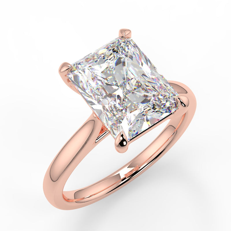 Lily Moissanite Engagement Ring