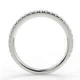 Melissa Wedding Band - Lab Created Diamond