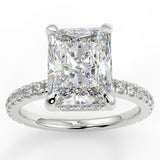 Olivia Moissanite Engagement Ring