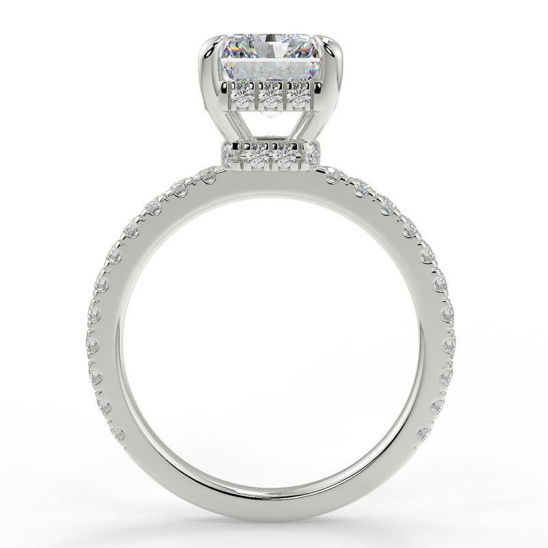 Olivia Moissanite Engagement Ring