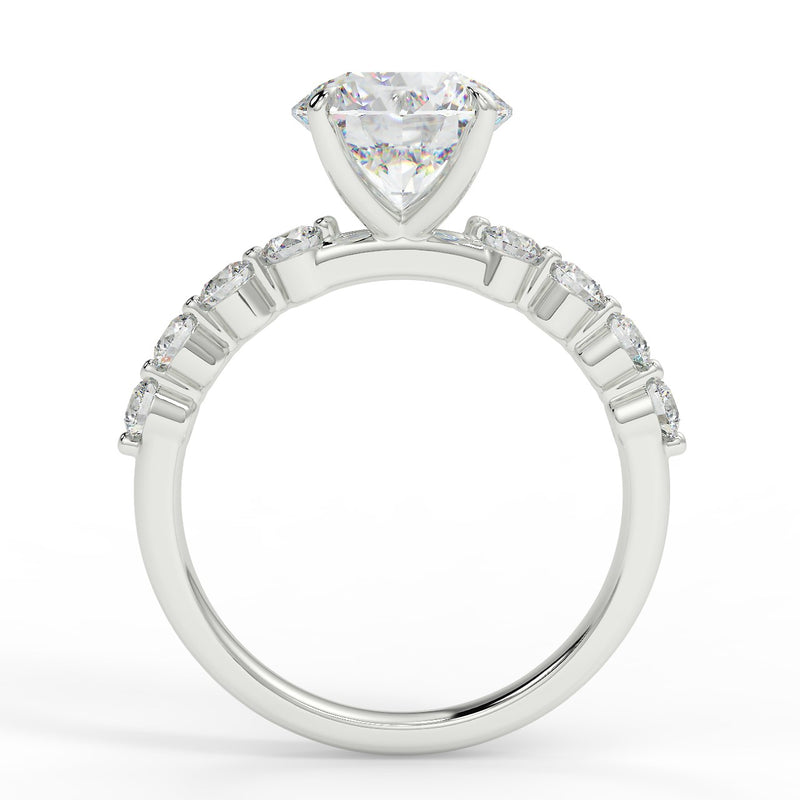 Raina Moissanite Engagement Ring