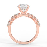 Raina Moissanite Engagement Ring