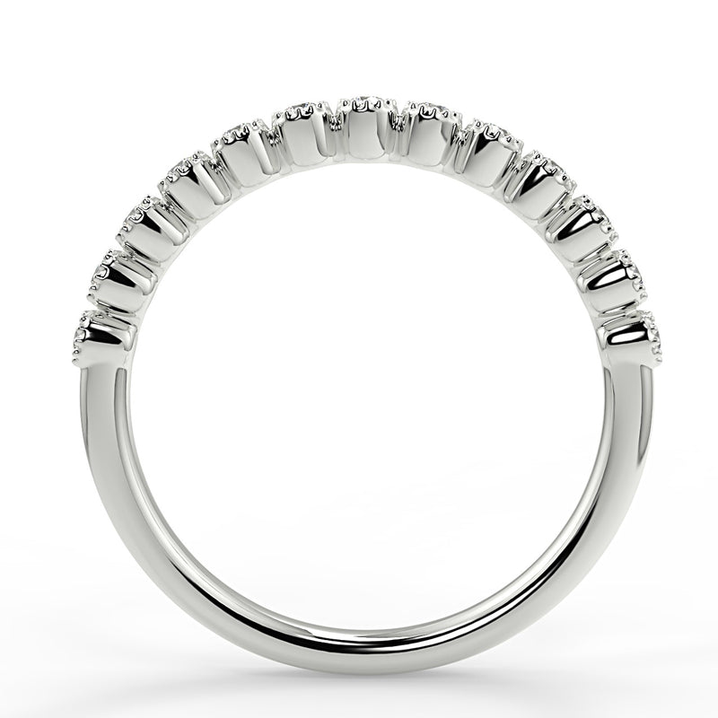 Soleil Wedding Band - Lab Created Diamond