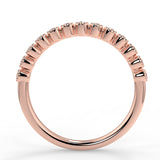 Soleil Wedding Band - Lab Created Diamond