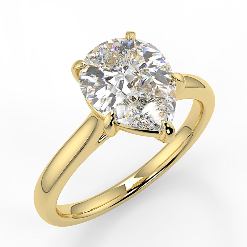 Thalia Moissanite Engagement Ring