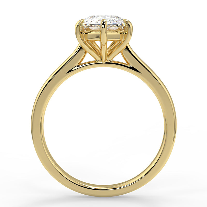 Thalia Moissanite Engagement Ring