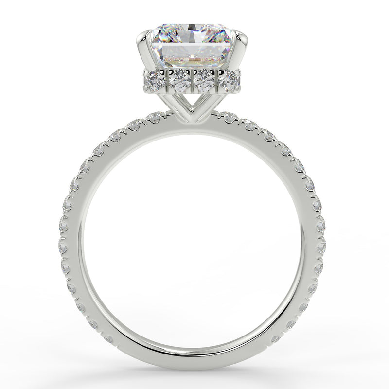 Valencia Moissanite Engagement Ring