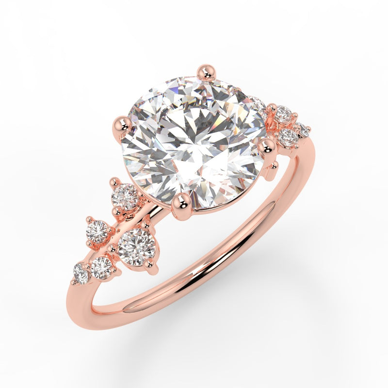 Vega Moissanite Engagement Ring