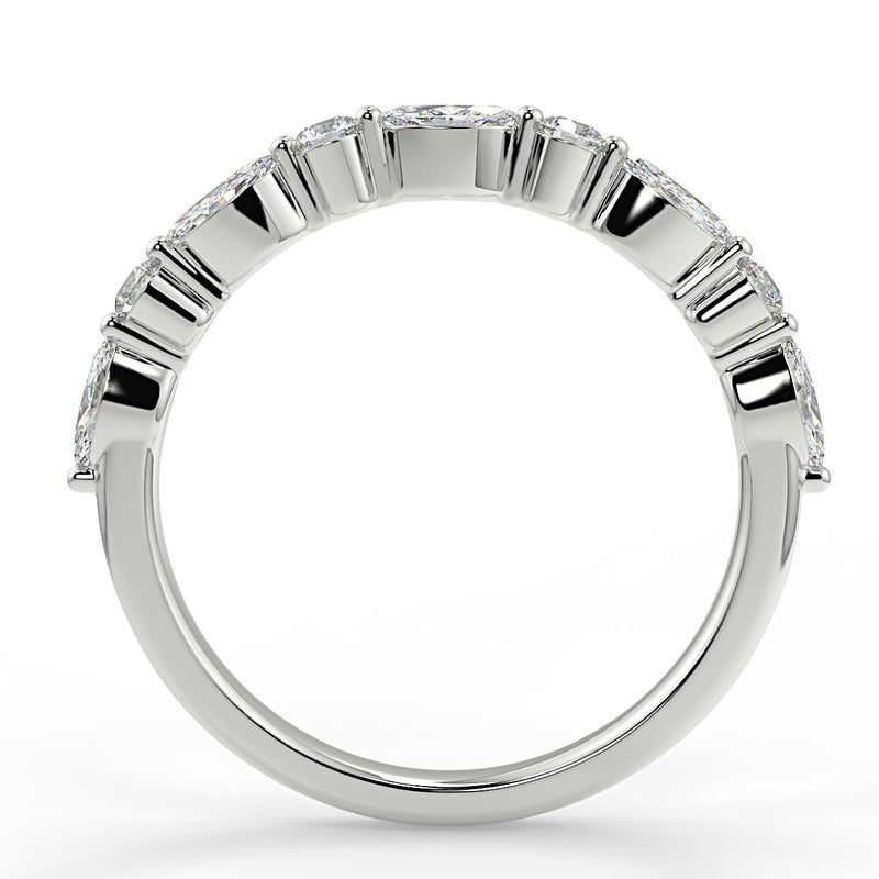 Victoria Wedding Band - Lab Created Diamond