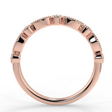 Vivian Wedding Band - Lab Created Diamond